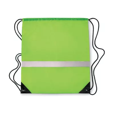 Worek ze sznurkiem z paskiem odblaskowym STRIPE - Fluorescencyjny Zólty (MO8868-70)