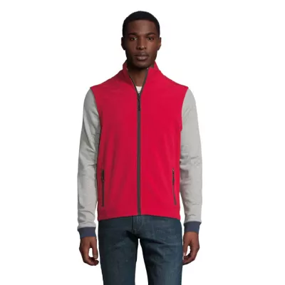 Kamizelka softshell męska Sol's RACE BW MEN - Pepper Red (S02887-PE)