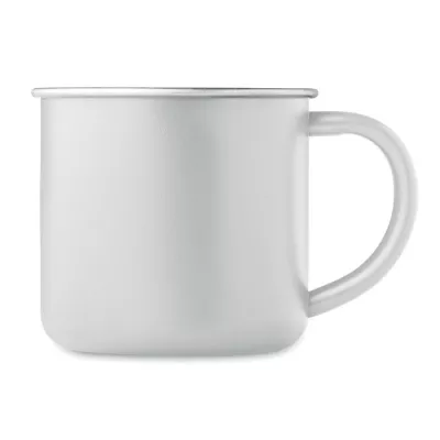 Kubek ze stali z recyklingu 300 ml CARIBU - Bialy (MO2226-06)
