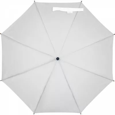 Parasol automatyczny ø105 cm RPET CHRISTINE - biały (4243606)