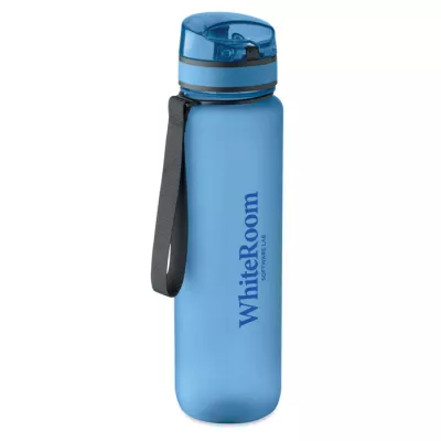 Butelka sportowa RPET 1000 ml ISFORDEN MARK - Przezroczysty Blekitny (MO2672-52)