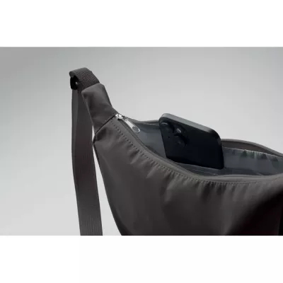 Torba crossbody z oxford 400D KOROVIN CROSS - Kamienny Szary (MO2685-15)