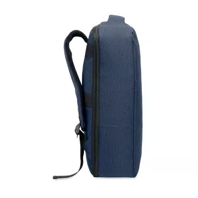 Plecak na laptop 15" z RPET LAUGAR - Francuski Granat (MO2305-85)