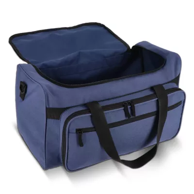 Torba sportowo-podróżna R-PET 600D 51 x 25 x 29 cm 37 l - ciemnoniebieski (LT95368-N0010)
