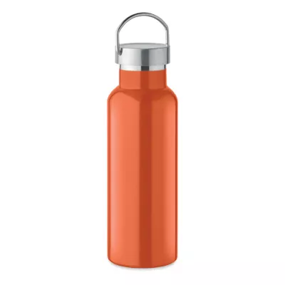 Butelka termiczna z recyklingu 500 ml FLORENCE - Pomaranczowy (MO2107-10)