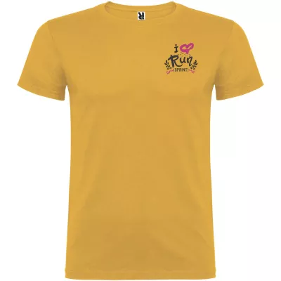 Koszulka T-shirt męska bawełniana 155 g/m² Roly Beagle - Ochre (R6554-OCHRE)