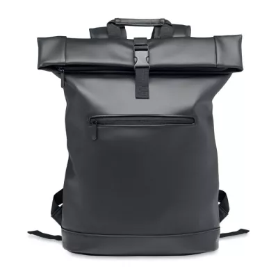 Plecak na laptop 15" z PU BAI ROLL - Czarny (MO2230-03)