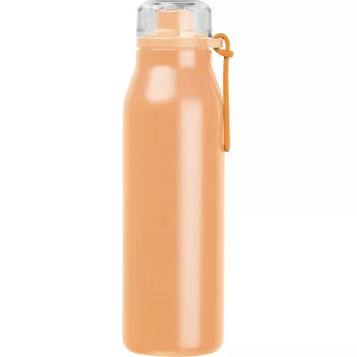 Butelka termiczna stalowa z recyklingu GRAND HAVEN MoLu 640 ml - pomarańczowy (534910)