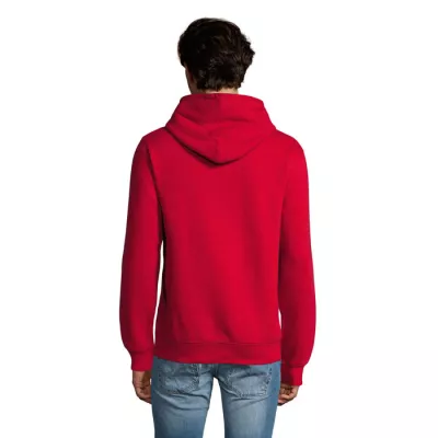 Bluza męska z kapturem 280 g/m² Sol's SPENCER - Czerwony (S02991-RD)