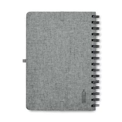 Notes A5 z podstawką 80 kartek w linię STRATA - Szary (MO2522-07)