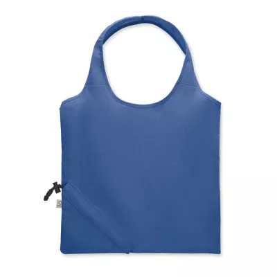 Torba składana z recyklingu 140 g/m² CARRIE COLOUR - Niebieski (MO2487-37)