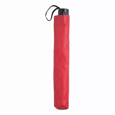 Parasol składany bez automatu REGULAR - czerwony (56-0101109)