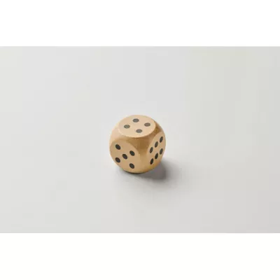 Kostka do gry drewniana 3 cm DADIN - Drewna (MO2613-40)