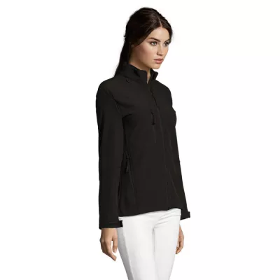 Softshell damski wodoodporny 340 g/m² Sol's ROXY - Czarny (S46800-BK)