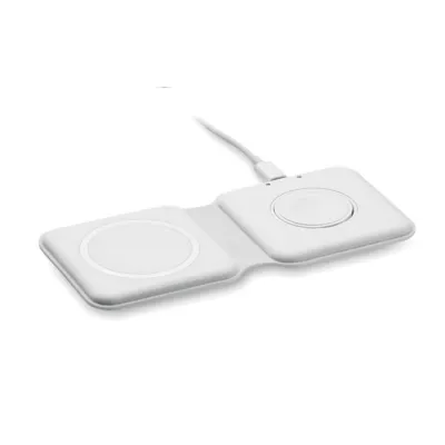 Stacja ładująca 2 w 1 składana 15W FLIP - Bialy (MO2445-06)