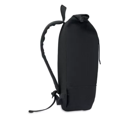 Plecak rolltop na laptop 15" 340 g/m² KOPER ROLL - Czarny (MO2400-03)