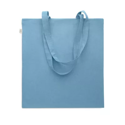 Torba z bawełny z recyklingu 140 g/m² VIVEKA COLOUR - Petrol (MO2302-20)