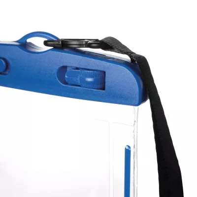 Torebka na telefon DIVER - niebieski, transparentny (56-0404926)