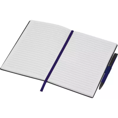 Notes A5 w linie z długopisem MERSIN - granatowy (562044)