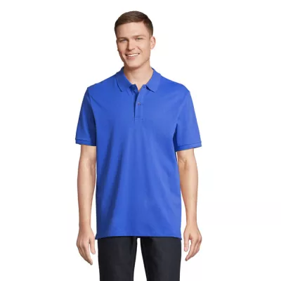 Koszulka polo organiczna 210 g/m² Sol's PEGASE - Niebieski (S04242-RB)
