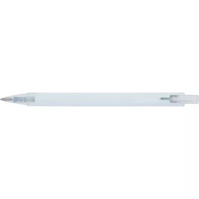 Długopis aluminiowy z recyklingu i RPET EUGENE - biały (1547306)