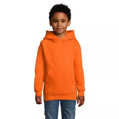 Bluza dziecięca z kapturem 280 g/m² Sol's SLAM KIDS - Pomaranczowy (S13255-OR)