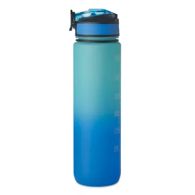 Butelka sportowa RPET 1000 ml ze słomką ACTIVATE - Niebieski (MO2489-37)
