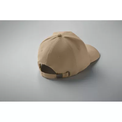 Czapka z daszkiem 6-panelowa 260 g/m² BUFFALO - Bezowy (MO1464-13)