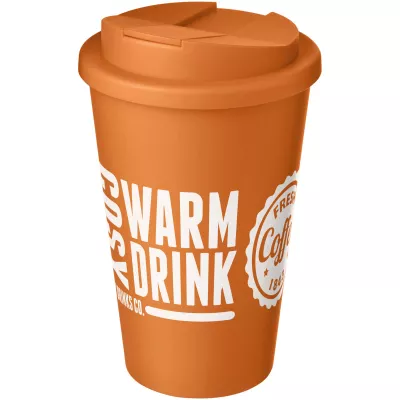 Americano® 350 ml tumbler with spill-proof lid - Pomarańczowy (21069525)