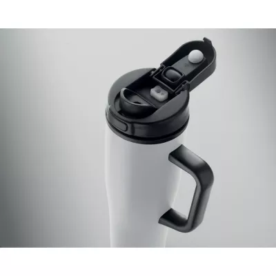 Kubek termiczny ze stali z recyklingu 900 ml ATLANTA - Bialy (MO3213-06)