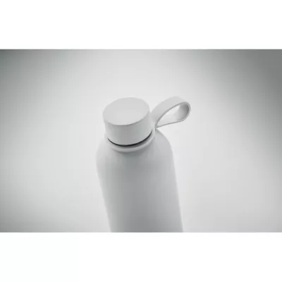 Butelka termiczna ze stali z recyklingu 500 ml EMERALD - Bialy (MO2315-06)