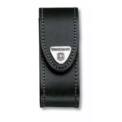 Etui skórzane na scyzoryki VICTORINOX - czarny (40520303)