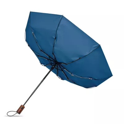 Parasol składany automatyczny 21" RAYNA FOLD - Niebieski (MO3219-37)
