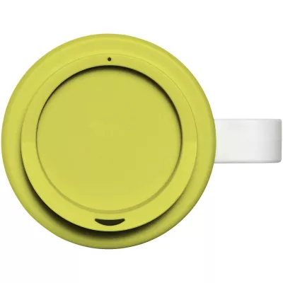 Kubek termiczny z serii Americano® Grande o pojemności 350 ml - Biały-Limonka (21000404)