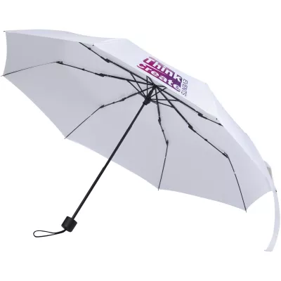 Aaron składany parasol ręczny 23 cale - Biały (13015801)