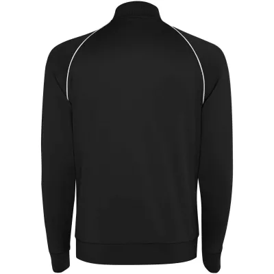 Męska bluza Valier z zamkiem błyskawicznym na całej długości - Czarny (R0437-BLACK)