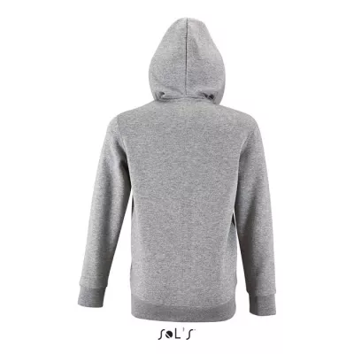 Bluza dziecięca z kapturem 260 g/m² Sol's STONE KIDS - Szary Melanż 2 (S02092-GY)