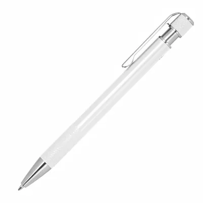 Długopis z aluminium z recyklingu JULIO - biały (1547406)