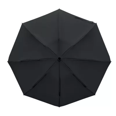 Parasol odwrotny składany 23" z RPET AGUMBE - Czarny (MO2925-03)