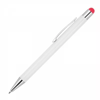Długopis aluminiowy touch pen soft touch JEAN - czerwony (1323805)