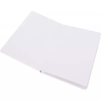 Notatnik A5 w kratkę CLELIA - biały (2136306)