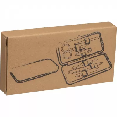 Zestaw do manicure DEBORA - czarny (7401203)