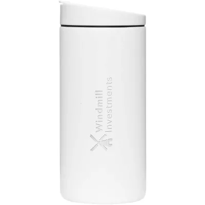 MiiR Flip Traveler butelka na wodę o pojemności 354 ml - Biały (10093301)