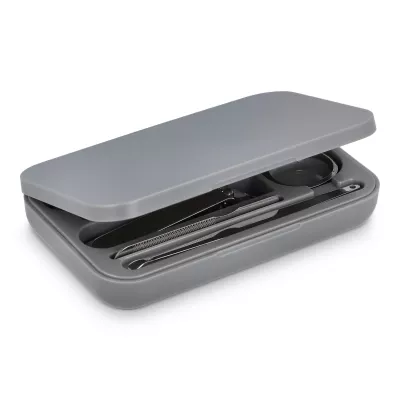 5-częściowy zestaw do manicure Kira - szary (LT92738-N0061)