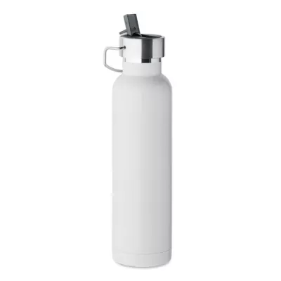 Butelka termiczna ze słomką 660 ml RIFLOW - Bialy (MO2283-06)