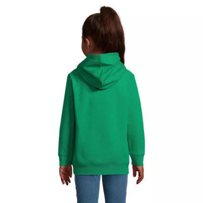 Bluza dziecięca z kapturem Sol's CONDOR KIDS - Zielony (S04238-KG)