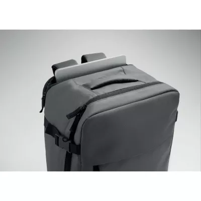 Plecak kabinowy rozciągliwy 15" RPET 20 l ASPEN - Kamienny Szary (MO3195-15)