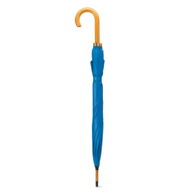 Parasol automatyczny 23,5" z drewnianą rączką CUMULI - Niebieski (KC5131-37)