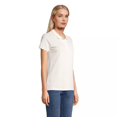 Polo damskie organiczne 170 g/m² Sol's PLANET WOMEN - Off-White (S03575-WW)