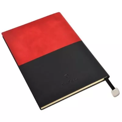 Notatnik A5 w kropki REPORTER Pierre Cardin - czerwony (B4000502IP305)